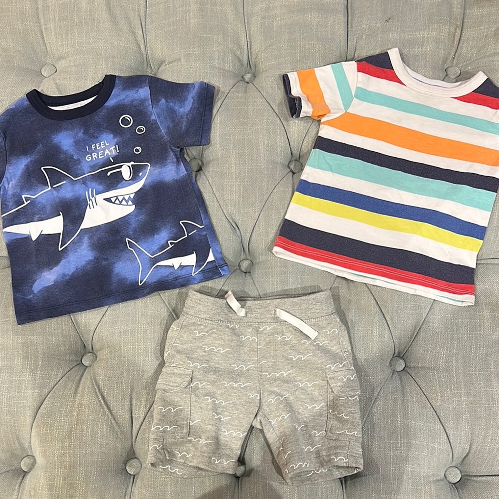 Falls Creek Kids Heather Gray Shorts